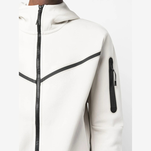 AAFZA SOCCER 2025 Nouveau style Sweat à capuche oversize pour homme Confortable Doux 100% coton Solide Hiver Séchage rapide Respirant - Product Image 5