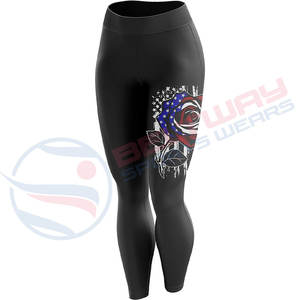 Leggings de fitness pour femmes OEM taille haute personnalisés nouveau style de leggings imprimés par sublimation pour la salle de sport - Product Image 2