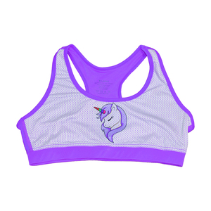 Soutien-gorge de yoga sublimé à maintien élevé, confortable, idéal pour l'entraînement physique et la gym, mignon et durable - Product Image 1