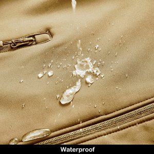 แจ็กเก็ตแนวยุทธวิธีสำหรับผู้ชายเสื้อโค้ทกันลมสำหรับฤดูหนาวผลิตจากผ้าใบโพลีเอสเตอร์ผ้าฝ้าย - Product Image 5