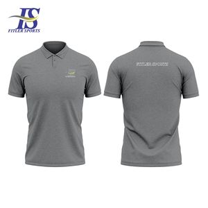 Polos pour hommes de qualité supérieure fabriqués au Pakistan, brodés, en tissu tricoté respirant, design solide et tendance, vente en gros de polos - Product Image 5