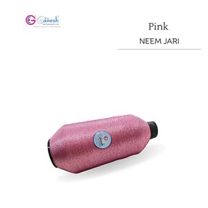 Rose 180D Neem Jari Métallique Flora Jari Fil À Broder Haute Ténacité Lurex Polyester pour Tricot À La Main - Product Image 2