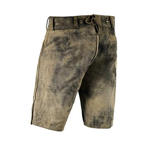 Lederhosen in Natural Look and Authentic Style Genuine Suede Leather <b>Pant</b> New Style Lederhosen Shorts - Product Image 2
