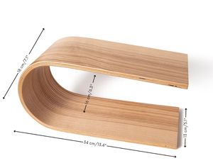 Porte-<span class=keywords><strong>papier</strong></span> hygiénique mural en bois à rouleaux multiples Étagère de présentation flottante pour le stockage de <span class=keywords><strong>papier</strong></span> hygiénique TP de rechange - Product Image 2