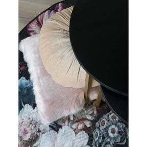 Tables basses de style noir doré avec table à manger basse en bois massif meubles de salon de luxe meubles de chambre à coucher pour la maison - Product Image 3