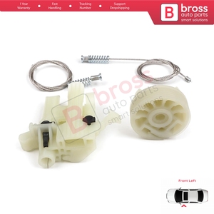 BWR5231ชุดซ่อมกระจกหน้าต่างไฟฟ้าด้านหน้าซ้ายสำหรับ500 2007ประตู2/3แฮทช์แบ็คคาบริโอเปิดประทุน68070267AD - Product Image 6