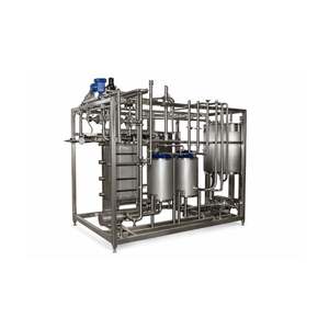 Commercial HTST Milk Pasteurization Plant Stainless Steel 500L High-Accuracy 2-Year Warranty Multi-Voltage Plate <b>Heat</b> Exchanger - Product Image 3