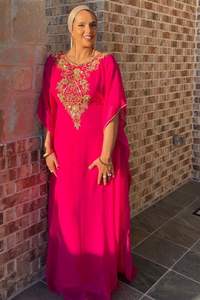 ชุดอาบายาวิสคอสสำหรับผู้หญิงมุสลิมชุดใส่สวดมนต์น้ำหนักเบาระบายอากาศได้เสื้อผ้าอิสลามพื้นเมืองจากมาเลเซียดูไบ - Product Image 4