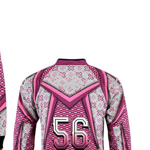 Latest Design Men's Quick Dry Short <b>Sleeve</b> Sportswear Jersey Custom Logo Printed Reversible Paintball Jersey Clothing - Product Image 6
