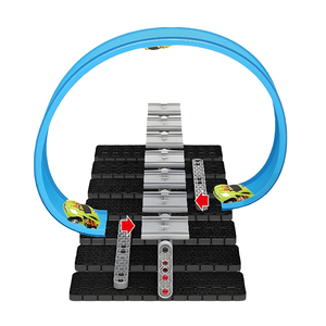 Pista da Corsa in Plastica con 180 Curve, Circuito Costruibile che Sfida la Gravità - Product Image 4