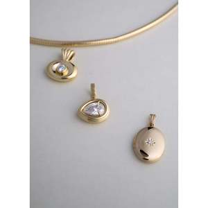 Pendentif et breloque en diamant Colette Pear - Product Image 3