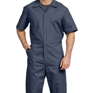 ชุดยูนิฟอร์มทำงานผ้าฝ้ายคุณภาพสูง ระบายอากาศได้ดี ทนไฟ สำหรับผู้ชาย เพื่อความปลอดภัย มีบริการสกรีนโลโก้และสีตามสั่ง - Product Image 2