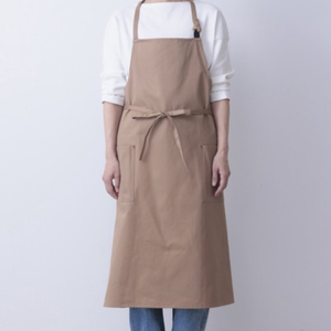 Custom Logo Women's Cotton Bib <b>Apron</b>-Washable Lightweight Kitchen <b>Chef</b> <b>Apron</b> for Professional Use OEM Wholesale - Product Image 2