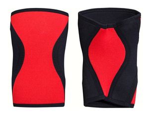 Genouillère de sport professionnel respirant néoprène Nylon Polyester manchon pour haltérophilie adulte protection orthèse manchon genouillère - Product Image 4