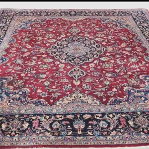 Handmade Tùy Chỉnh Cổ Tay Thắt Nút Tùy Chỉnh Thảm Len Tinh Khiết Ba Tư Thảm Màu Đỏ Runner Phong Cách Cho Phòng Khách Phòng Trẻ Em Phòng - Product Image 5