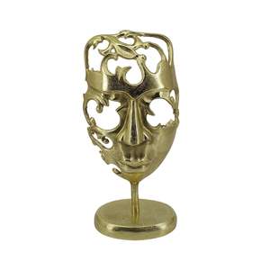 Haute qualité Sculpture en aluminium mariage décor à la maison à la main nouveau Design femme visage forme Restaurant décoration cadeau approvisionnement en vrac - Product Image 1