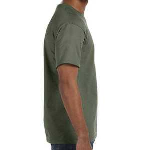 Camiseta de fabricante de ropa, camiseta personalizada con estampado ecológico, camiseta sostenible de algodón orgánico de cáñamo para hombres - Product Image 3