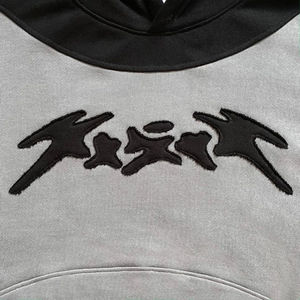 Respirant Hommes Acid Hoodies Automne Hiver Hommes Acid Wash Hoodies Premium 100% Coton Acid Wash Hoodies - Product Image 3