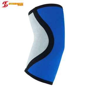 Protector de Codo de Neopreno de 7mm de Alta Calidad con Logotipo Personalizado para Levantamiento de Pesas y Ejercicio en Gimnasio - Product Image 4