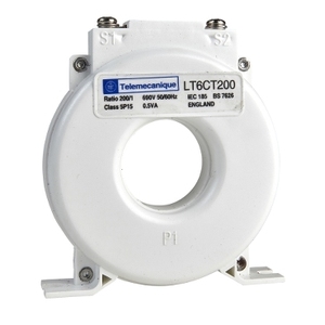 Trasformatore di Corrente SCHNEIDER ELECTRIC LT6CT2001 TeSys T LT6CT-200/1 Classe di Precisione 5P - Product Image 1