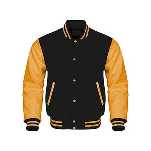 2025 hommes varsité veste laine corps en cuir véritable bras Letterman veste collège varsity vestes - Product Image 6
