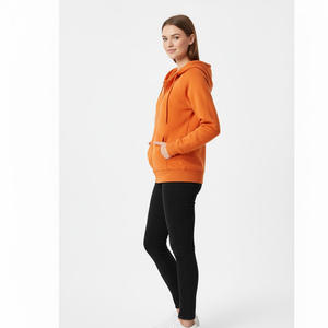 Veste d'hiver à capuche zippée élégante pour femmes fournisseur d'usine OEM vêtements d'extérieur décontractés sur mesure veste de sport en polaire 100% - Product Image 3