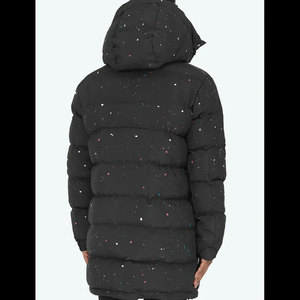 À la mode hommes longue doudoune avec fermeture à glissière complète vêtements d'extérieur d'hiver classique hommes longue doudoune - Product Image 5