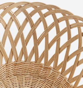 Long-lasting <b>Large</b> Rattan <b>Storage</b> <b>Basket</b> Affordable Rattan Fruit <b>Basket</b> Customize Colors From Vietnam - Product Image 4
