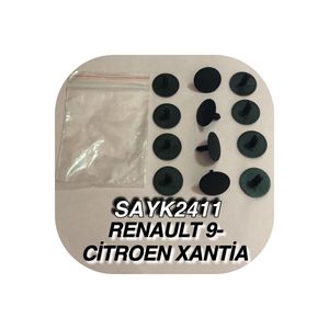 Renault 9 - Citroen Xantia tappezzeria Clip compatibile
