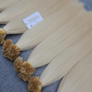 Extensions de cheveux humains vierges vietnamiens à pointe plate, 8 pouces, double trame machine, toutes couleurs disponibles, 100 grammes - Product Image 3