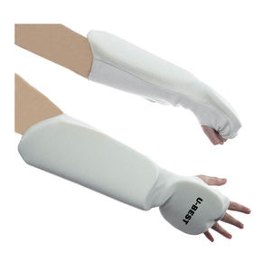 Protector de Antebrazos y Protectores de Tela Blancos U-BEST para Entrenamiento de Artes Marciales, Taekwondo, Karate, Muay Thai, Kick Boxing, Sparring - Product Image 3