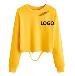 Sudadera unisex desgastada de lana de algodón lavado con ácido personalizada Hop Vintage cuello redondo transpirable y elegante para el invierno - Product Image 4