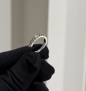 <b>14K</b> 18K Solid <b>Gold</b> Diamond Band <b>Ring</b> for Women Stylish and Timeless - Product Image 6