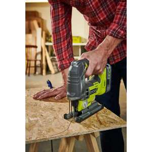 Scie sauteuse sans fil 18V sans balais, outil nu, électrique, pour le bricolage industriel, pour le bois, alimentation par batterie - Product Image 4