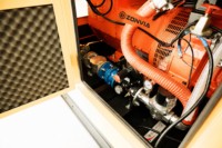 Langlebiger 200KW Geräuscharmer Erdgas LPG Synthesegas Biogas Biomasse-Gas Dreiphasiger Wechselstrom CE ISO Zertifiziert 220V 24V ATS Automatischer Start