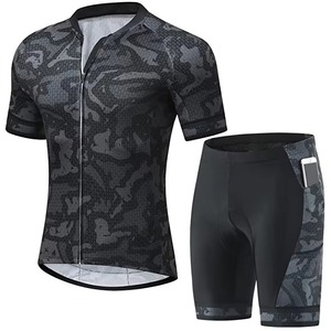 Haute qualité vêtements de sport 100% Polyester cyclisme uniforme personnalisé cyclisme uniforme Top vente cyclisme maillot uniforme - Product Image 6