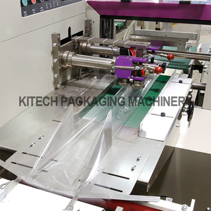 Machine d'emballage alimentaire automatique à grande vitesse pour biscuits à la main/bâtonnets d'avoine/bonbons - Product Image 3