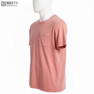 T-shirt pour homme sans manches à col rond respirant en coton 100% avec poche, impression de logo personnalisée, prix d'usine de haute qualité - Product Image 6