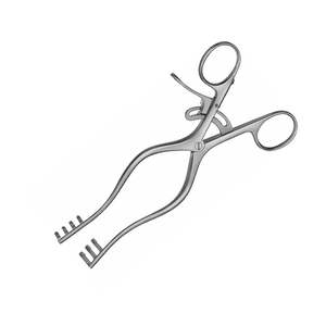 Retractor de auto retención Adson de alta calidad, instrumentos quirúrgicos de retractor cerebeloso Adson de acero alemán - Product Image 6