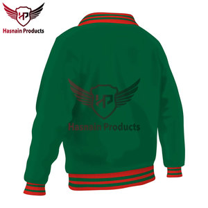 แจ็กเก็ตผ้าขนแกะสำหรับผู้ชายปรับแต่งได้ตามต้องการเสื้อแขนยาวผ้ากำมะหยี่ปักลายสตรีทแวร์หลากสี - Product Image 4