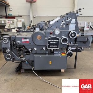 Máquina de impresión offset Heidelbergg KORS barata, máquina de impresión offset de UNO color, fabricada en Alemania. - Product Image 1