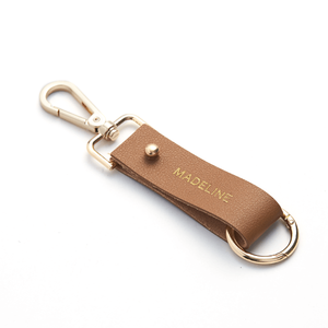 Porte-clés en cuir personnalisé de qualité supérieure support de voiture porte-clés pendentif accessoires logo imprimé en gros - Product Image 2