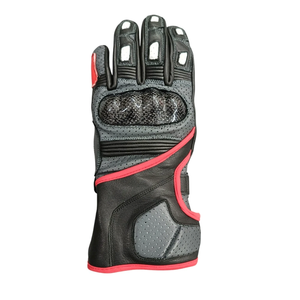 Motorbike Leather Racing Gloves with Knuckle Protection Sports Motorcycle Auto Racing Wear Gloves For Men - Product Image 6