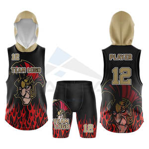 Nouveau maillot de football américain 7 contre 7 personnalisé, sublimé, compression, haute qualité, vente chaude - Product Image 3