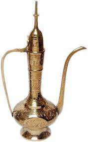 Dallah Flask <b>Arabic</b> Brass Coffee Pot Dallah - Product Image 5