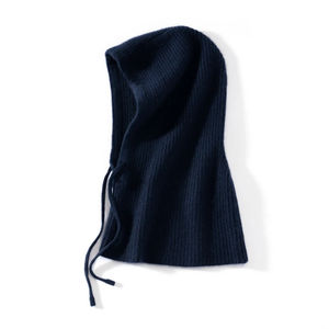 Chapeau à capuche en laine et cachemire tricoté, écharpe élégante, bonnets pour femmes et hommes, couvre-cou d'hiver, cagoule, couvre-chef, casquettes unisexes 2026 - Product Image 4