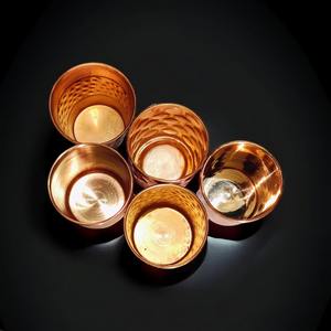 Vasos de Cobre para Beber al por Mayor, Vaso de Cobre OEM, Juego de Vasos de Cobre Personalizados, Vasos de Cobre de Marca Privada - Product Image 5