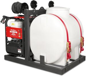 Nuevo Producto: Hidrolavadora de Agua Caliente de 4000 PSI, 4 GPM, 389CC, 11.7 HP con Motor de Arranque Eléctrico y Tanque de 175 Galones, HPW40HT - Product Image 6