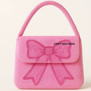 New Patterns Design Handcrafted Seed Beaded Women Shoulder <b>Bags</b> with Ethnic and Cultural Premium Quality <b>Bags</b> shiny evening <b>bag</b> - Product Image 1