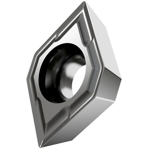 Inserto de Torneado Indexable ISO EPMT 050202E-NF2H07, Diámetro del Orificio de 2.5 mm, Color Plateado, Paquete de 10 Unidades, para Herramientas de Torneado - Product Image 1